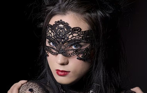 Masque dentelle sexy - masque, en
