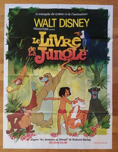 Livre jungle walt disney - de,