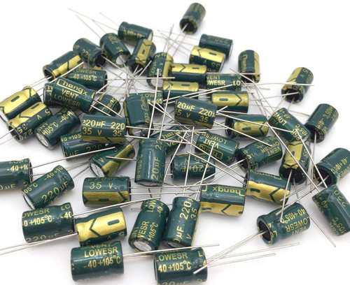 Lotx5 condensateur 35v 47uf - ,