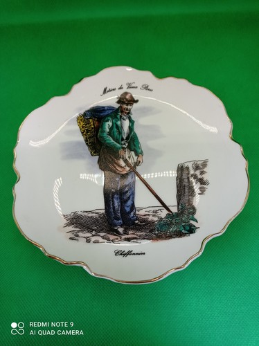 Assiette metier vieux - vieux, paris