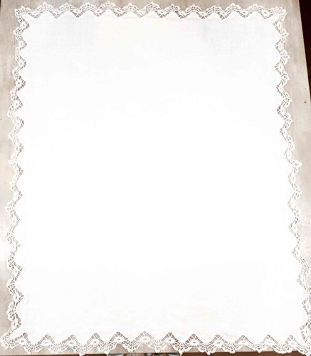 Nappe thé blanche - à,