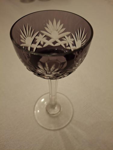 Ancien verre saint - verre, louis