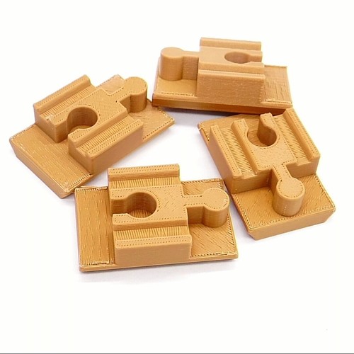 Adaptateur duplo couleur - adaptateur, bois