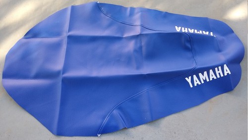 Housse selle bleue - de,