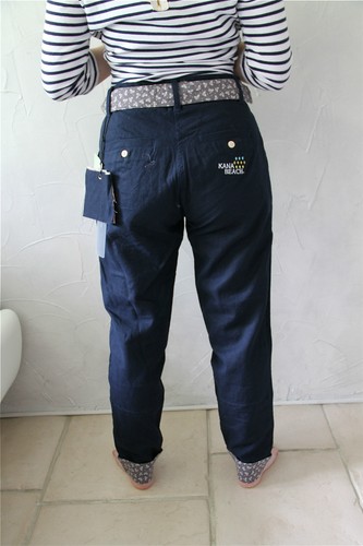 Pantalon chino kanabeach - pantalon,