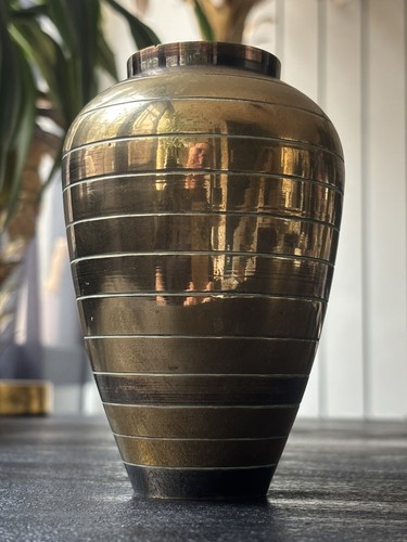 Magnifique vase métal de - métal,