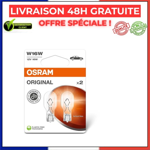 Ampoules auto osram w16w - auto, 12