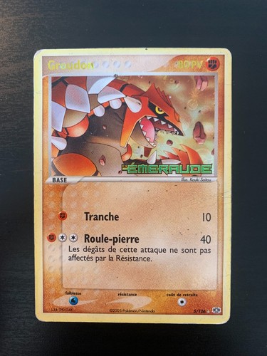 Carte pokémon groudon 5 - :,