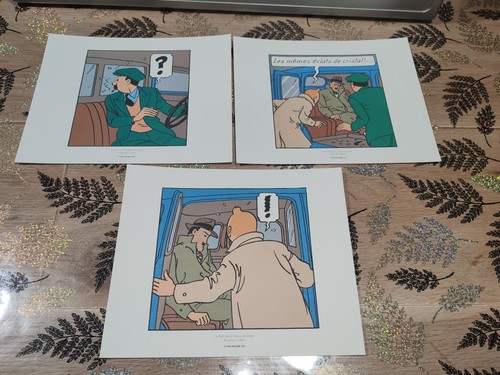 Lot planches tintin - lot, 3