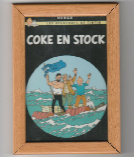 Carte postale tintin milou - postale,