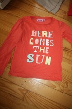 Shirt orange fille ans nky - t, 6