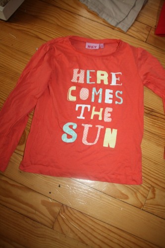 Shirt orange fille - fille, ans