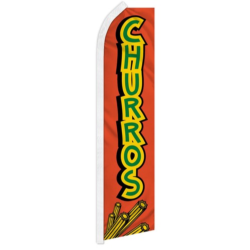 Churros advertising swooper - churros,
