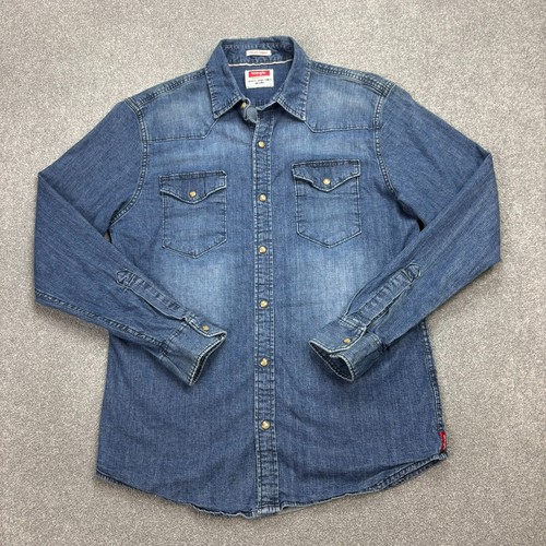 Chemise denim wrangler - en,