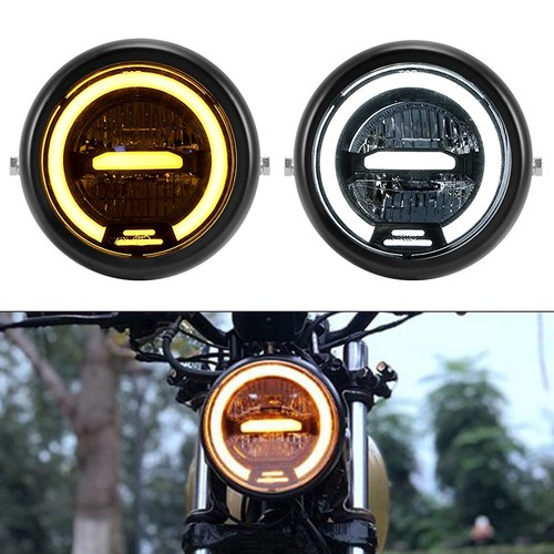 Phare moto led pouces - 5,