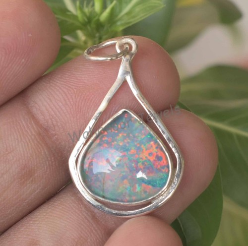 Pendentif opale monarch - opale,