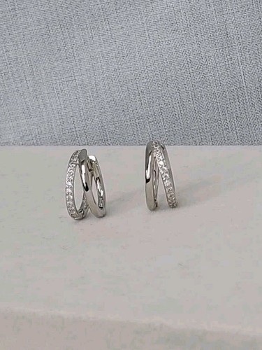 Anneaux double argent - en,
