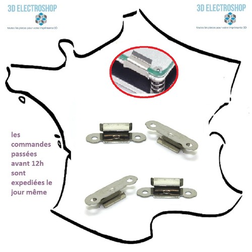 Lot clips pour - de, 4