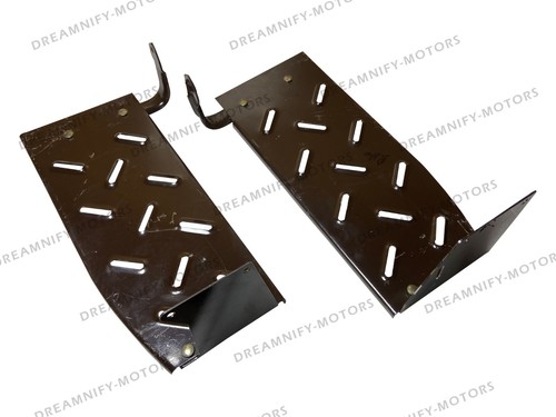 Pied pas plaque - /,