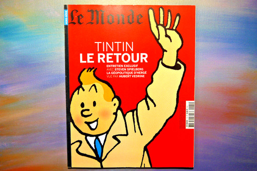 Monde tintin retour - tintin,
