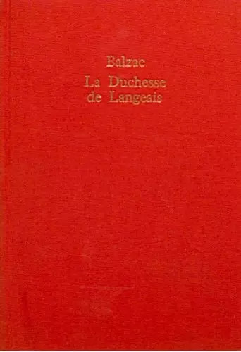Duchesse langeais la - duchesse,