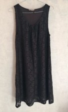 Robe marron foncé tissu