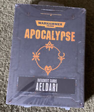 Warhammer 40K Apocalypse Aeldari Datasheet Cards - New/Sealed