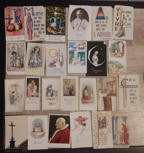 Lot images pieuses - lot,
