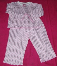 Pyjama fille 2 pièces pois