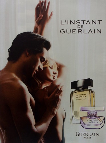 Publicite papier parfum - papier,