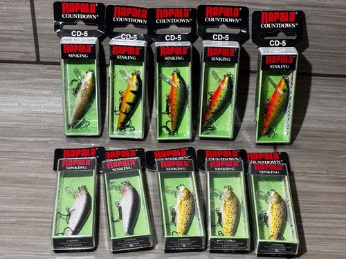Lot rapala countdown - rapala, cd5