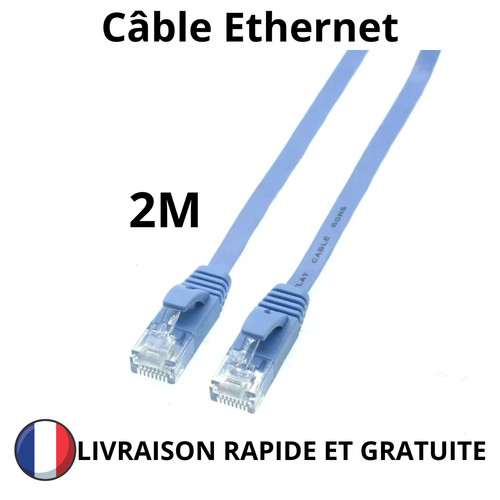 Câble réseau ethernet - câble, rj45