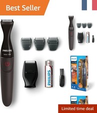 Philips Series 1000: Tondeuse Multi-Styles avec 3 Sabots Précis, Noir