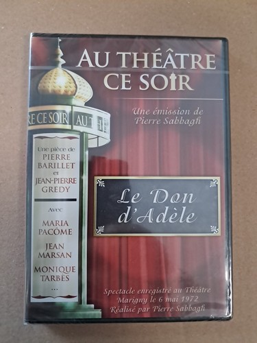 Neuf dvd pièce théâtre - neuf, de