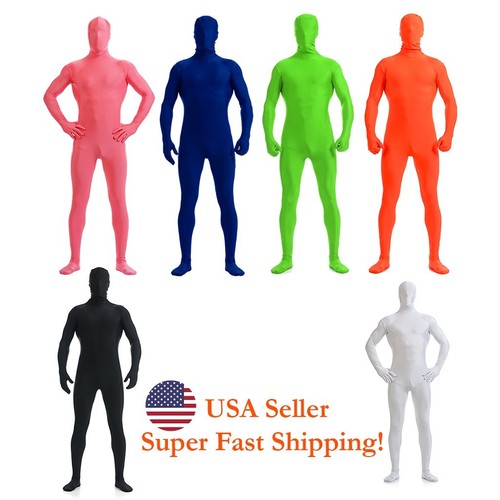 Zentai suit men spandex - dh,
