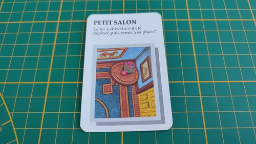 Carte petit salon pièce