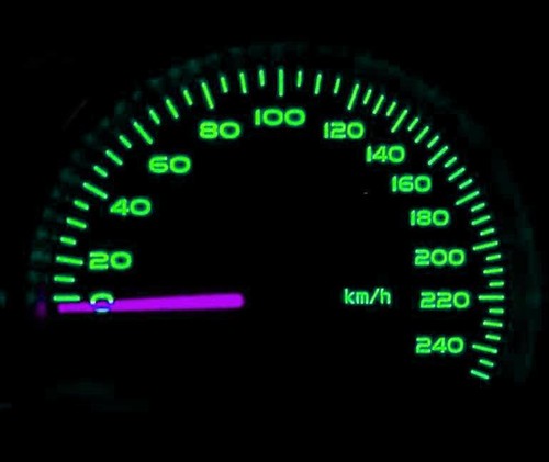 Led vert panneau - speedo, kit