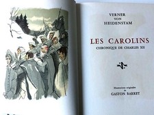 Livre de Collection Prix Nobel Littérature 1916 V. von HEIDENTAM Les carolins