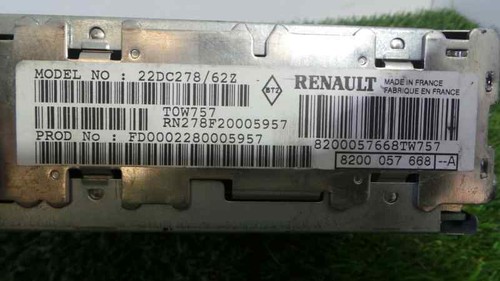 8200057668a autoradio renault - 8200057668a,