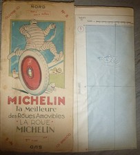CARTE MICHELIN N°5, SUR PAPIER, CAEN-ROUEN, CINQUIÈME EDITION.