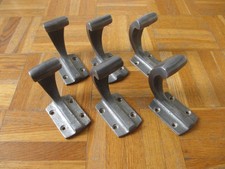 TRES JOLI LOT DE 6 PATERES ANCIENNES PORTE MANTEAU ECOLE DES ANNEES 60   #