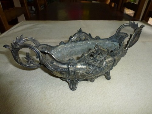 Ancienne jardiniere metal - jardiniere, en