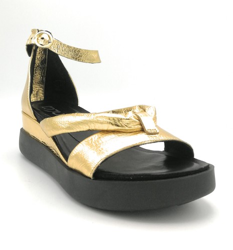 Mjus t18018 sandale cuir - cuir, or