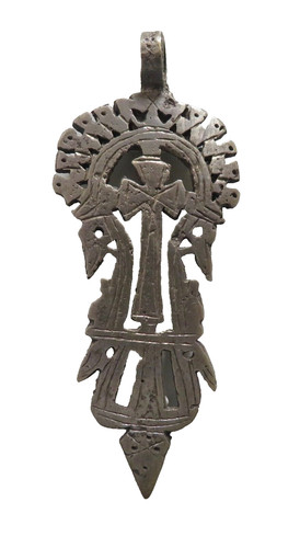 Croix copte alliage - croix,