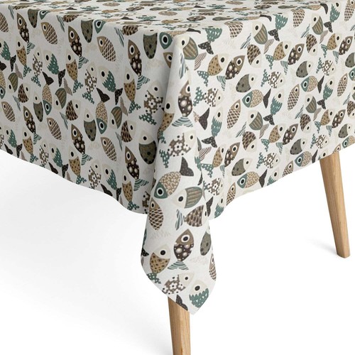 Nappe coton enduit - en,
