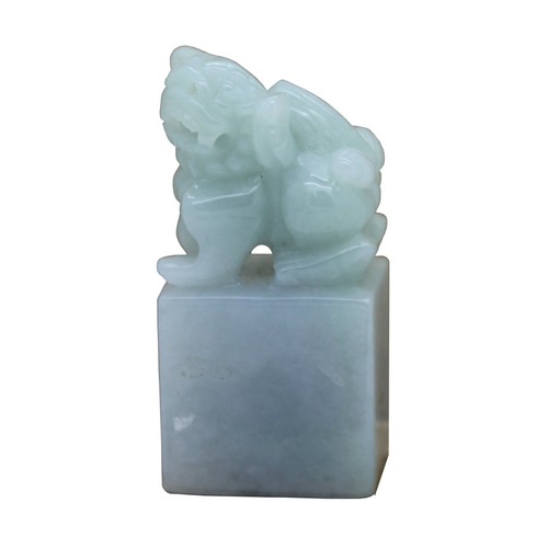Detail carved natural jade - detail,