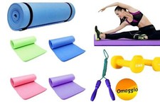 Tapis Fitness Yoga Matelas Tapis Gymnastique Poids Et Corde Cadeau