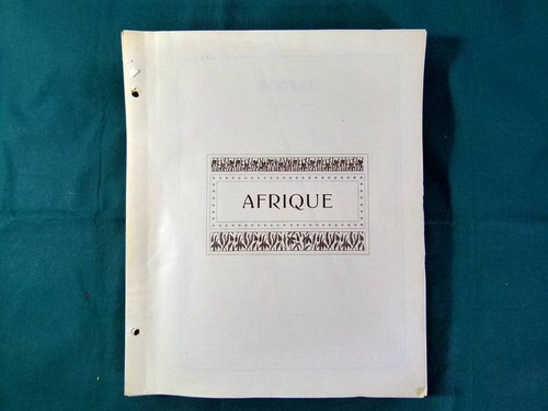Collection afrique pages - afrique,,