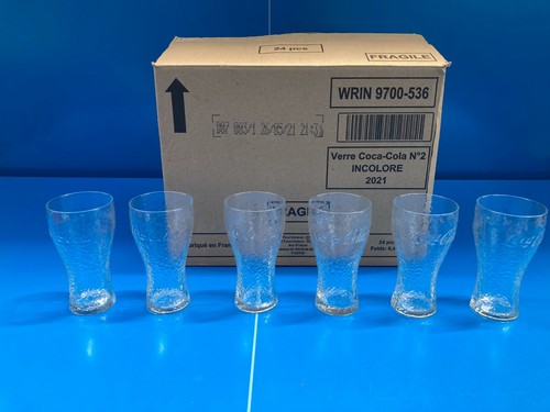 Lot verre coca cola mc - de, do