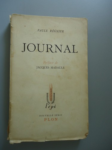 Journal paule régnier - paule,